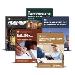 Mike holt 2020 Journeyman Exam Preparation Book Package W/ Ans. Key Code sticker