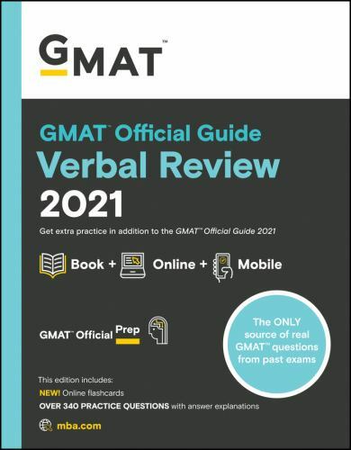 GMAT Official Guide Verbal Review 2021 by GMAC ACCESS CODE INCLUDED