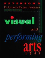 Visual & Performing Arts 1997, Guide to (Annual), Peterson’s, Acceptable Book