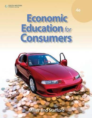 Economic Education for Consumers – Hardcover By Miller, Roger LeRoy – GOOD