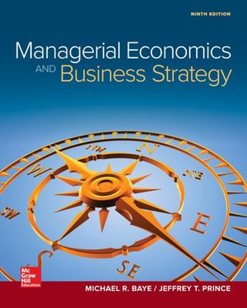 Managerial Economics and Business Strategy Hardcover Michael, Pri