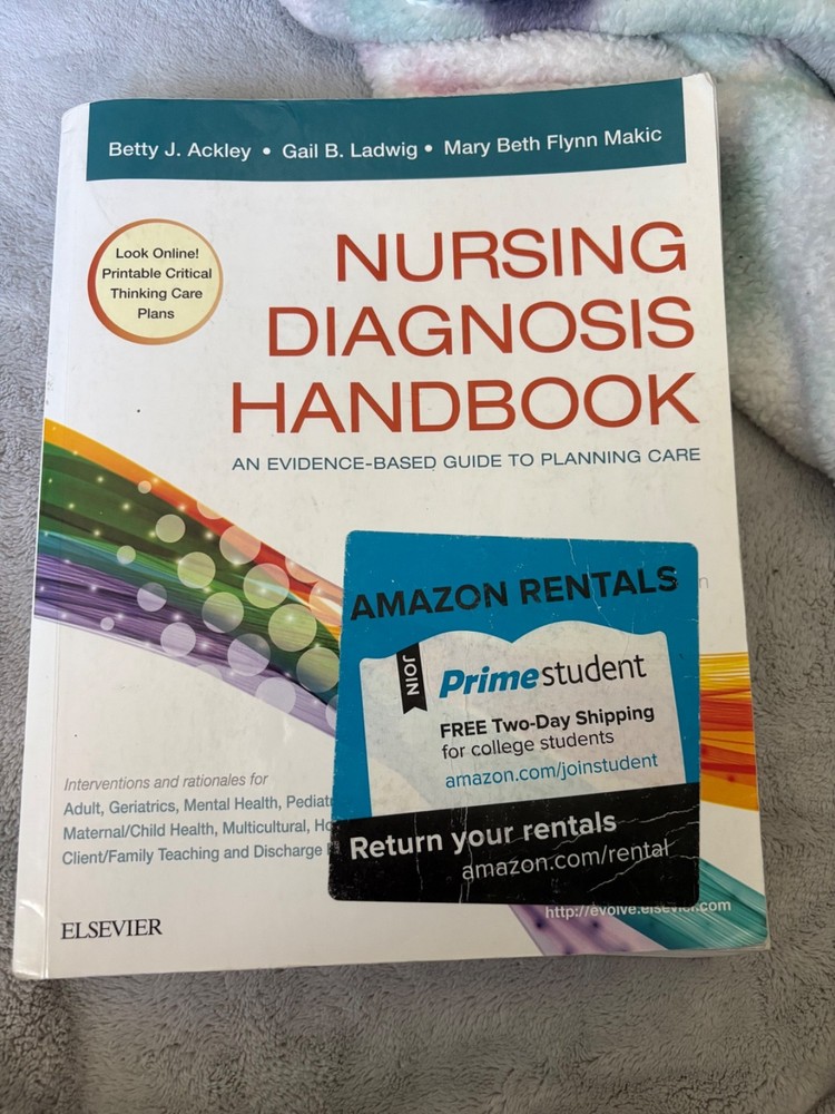 Nursing Diagnosis Handbook : An Evidence-Based Guide to Planning Care by Gail B.