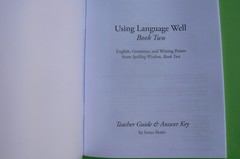 Using Language Well,Simply Charlotte Mason Presents,Book 2 Guide&Answer Key