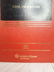 Aspen Casebook Ser.: Civil Procedure by Stephen C. Yeazell 8th Edition Great