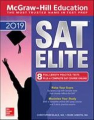 McGraw-Hill Education SAT Elite 2019 Paperback Mark, Black, Chris