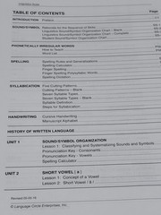 Accelerated Phonics, Project Read Linguistics Reading I’ll