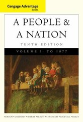 Cengage Advantage Books: A People and a Nation: A History of the United States,