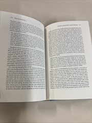 Role of Government in the History of Economic Thought 2005 Supplement HC 2005