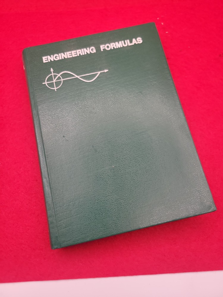 Engineering Formulas 1st American Edition 1971 Gieck