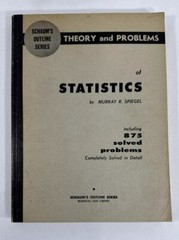 Schaum’s Outline Series: Statistics by Murray R. Spiegel