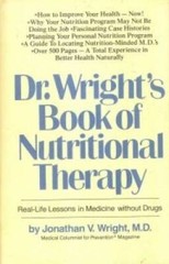 Dr. Wright’s Book of Nutritional Therapy: Real-Life Lessons in Medicine W – GOOD