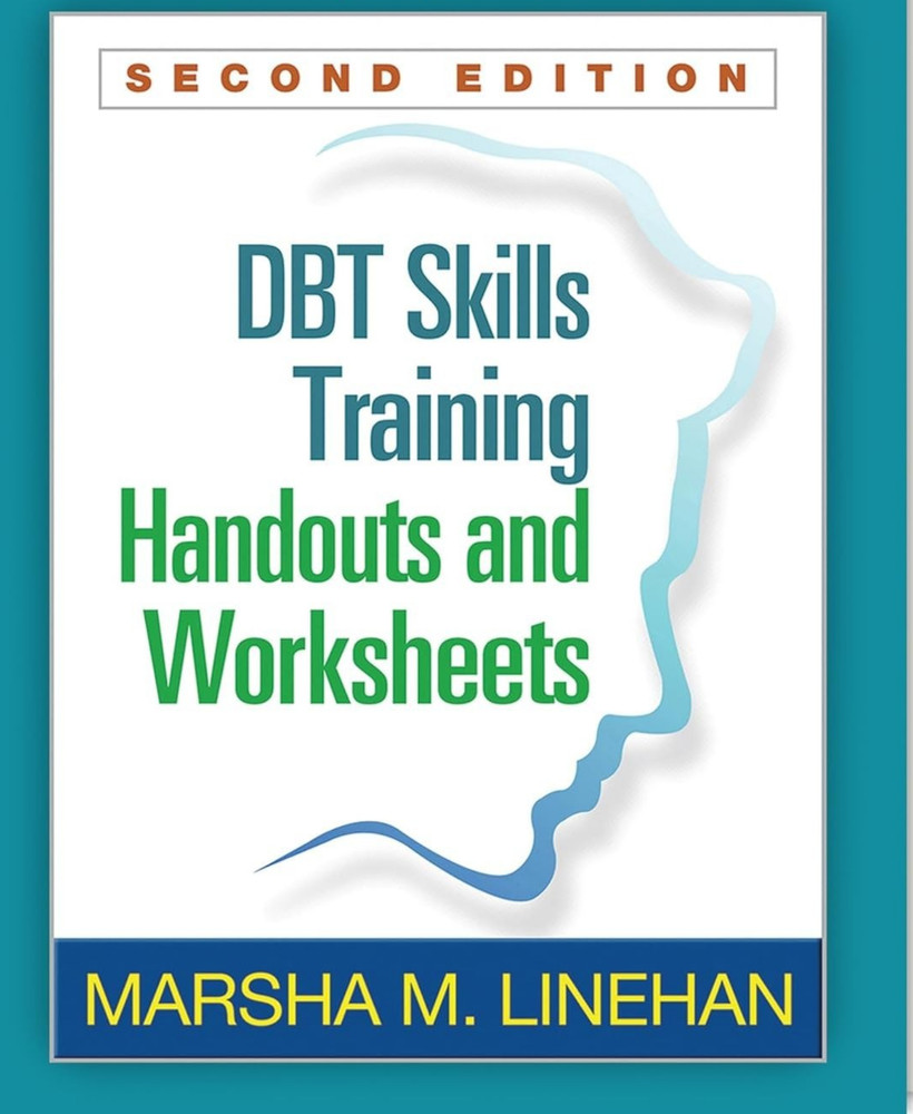 DBT Skills Training Handouts and Worksheets by Marsha M. Linehan USA Stock