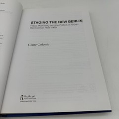 Staging The New Berlin – Claire Colomb – Rutledge – Planning, History And Envi *
