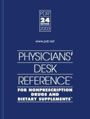 Physicians Desk Reference for Nonprescription Drugs and Dietary Supple Ments…