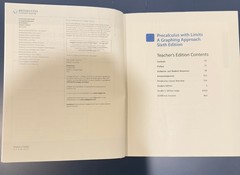 TE BUNDLE PRECALCULUS WITH LIMITS: A Graphing Approach 6th Edition By Ron Larson
