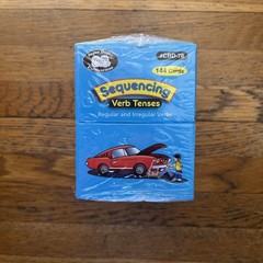 Super Duper Publications: Sequencing Verb Tenses Bundle (Set 1 and Set 2) Cards