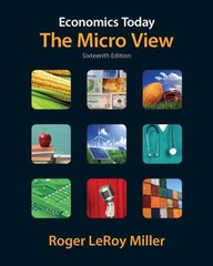 Economics Today : The Micro View Paperback Roger LeRoy Miller