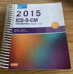 2015 ICD-9-CM for Hospitals, Volumes- Buck MS CPC CCS-P, 0323352502, spiral_boun