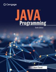 Java Programming by Joyce Farrell: Used