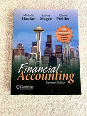 Financial Accounting – 7th Edition – Hanlon, Magee, Pfeiffer – 978-1618534316