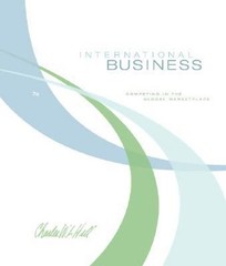 International Business Hardcover Charles W. L. Hill