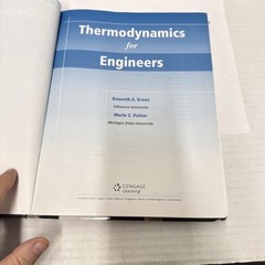 Mindtap Course List Ser.: Thermodynamics for Engineers by Kenneth A. Kroos…