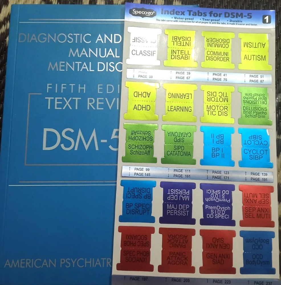 Diagnostic and Statistical Manual of Mental Disorders, Text Revision Dsm-5-tr 5t