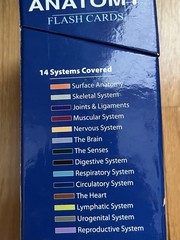 Anatomy Flash Cards QuickStudy Vincent Perez 300 Cards 14 Systems Study Aid