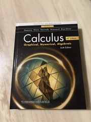 Ap Calculus: Graphical, Numerical, Algebraic Annotated Teacher Edition