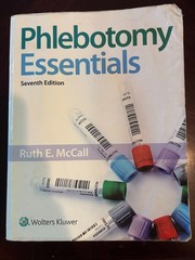 Phlebotomy Essentials by Ruth E. McCall (2019, Trade Paperback)