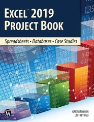 Excel 2019 Project Book: Spreadsheets • Databases • Case Studies, , Hsu PhD, Jef