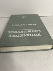 Introductory Combinatorics by Brualdi Richard – 1977 Vintage H/C