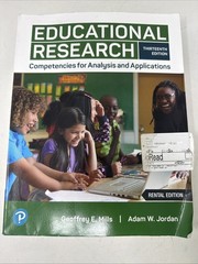 Educational Research: Competencies for Analysis and Application. 13th Ed.