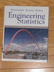 Engineering Statistics – Hardcover, by Montgomery Douglas C.; Runger – Very Good