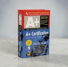 A+ certification 2nd Edition Study Guide Hardcover Book (NO CD-ROM INCLUDED)
