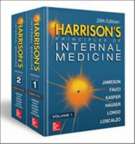 Harrison’s Principles of Internal Medicine, Twentieth Edition (Vol.1 & Vol.2) b