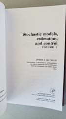 Maybeck Stochastic Models Estimation Control Vol 1&2 w/ Orig 1998 Invoice