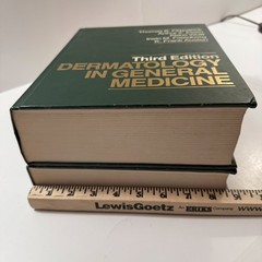 Set of 2 Books: Dermatology in General Medicine Third Edition Vol. 1 + 2 McGraw