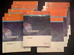 Lifepac Science – 8th Grade – Teacher Guide & 10 Student Workbooks -Complete Set