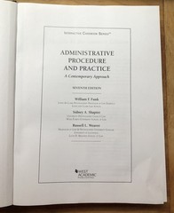 Administrative Procedure and Practice: A Contemporary Approach