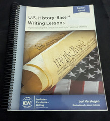 IEW U. S. History Writing Lessons Classical Conversations Essentials Cycle 3