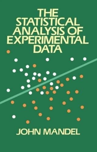 John Mandel Jeremy The Statistical Analysis of Experim (Paperback) (UK IMPORT)