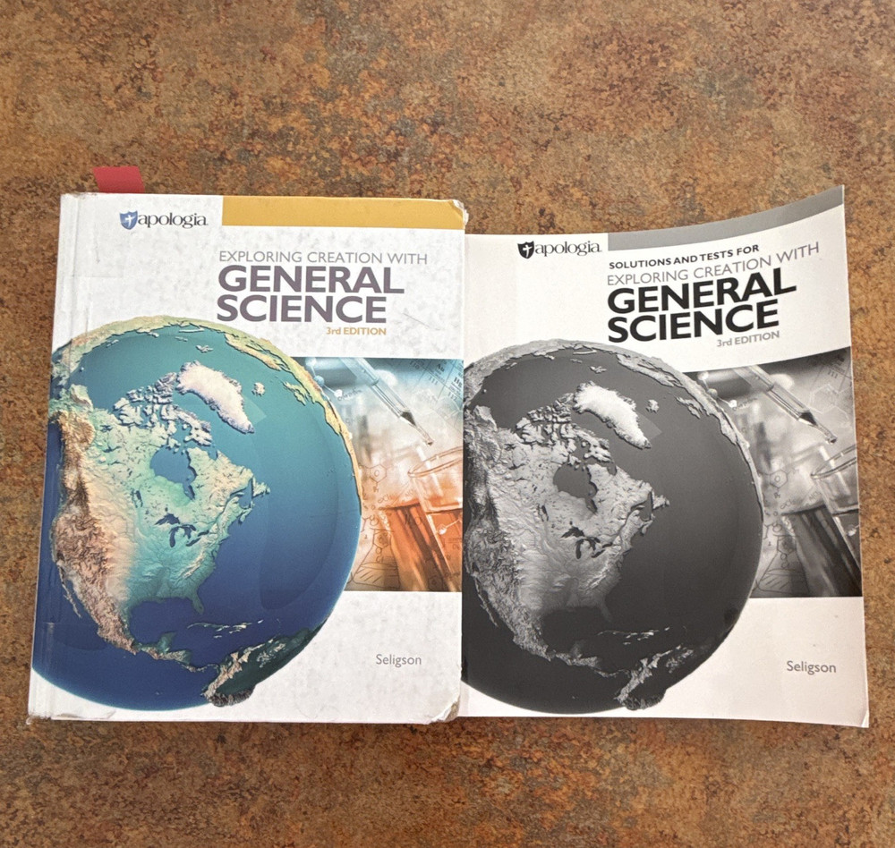 Apologia Exploring Creation w/ General Science 3rd Ed Text & Tests Set