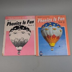 Vintage Phonics Is Fun Book 2 Workbook & Teacher’s Edition Set Orange/Pink MCP