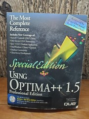 Using OPTIMA++ 1.5 Professional Edition 1996 Vintage Paperback w/CD ROM