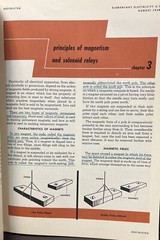 Elementary Electricity For Airplane Mechanics, Department Of Air Force Vintage