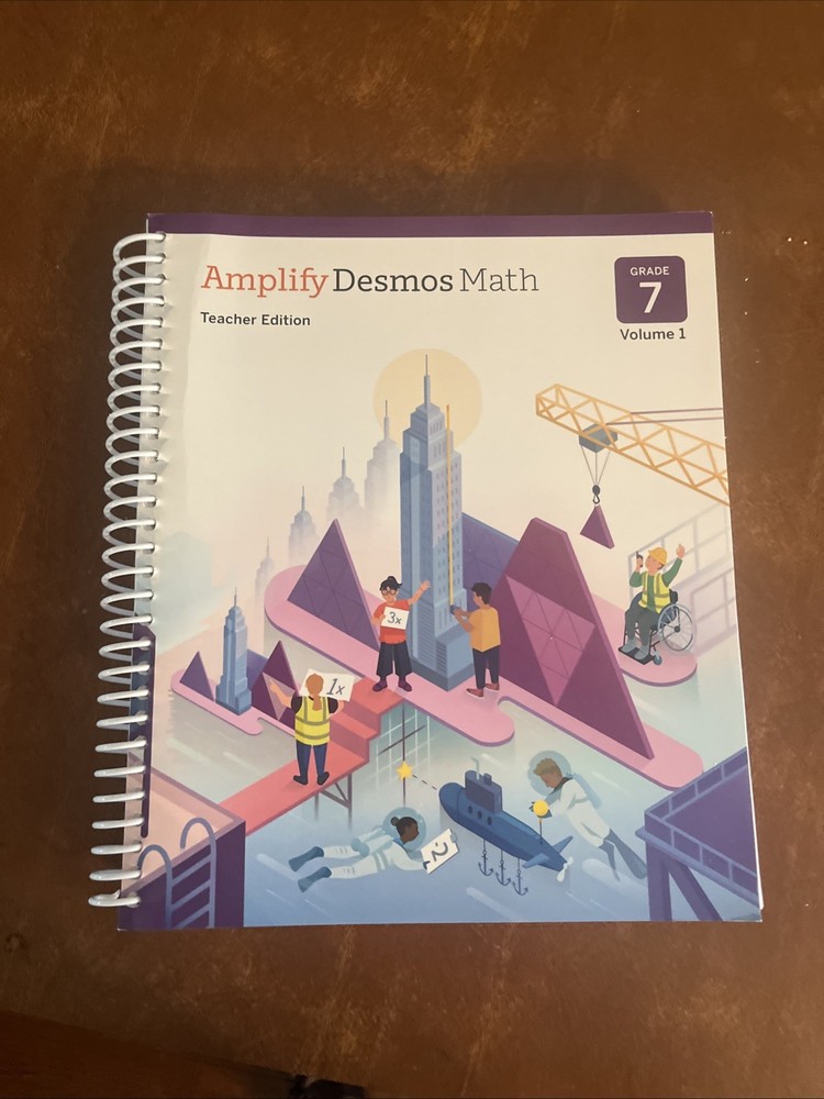 Amplify Desmos Math Grade 7 Volume 1 Teacher Edition Book Answers