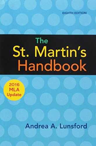 The St. Martin’s Handbook with – Paperback, by Lunsford Andrea A. – Acceptable