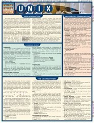 Unix; Quick Study Computer – pamphlet, Inc BarCharts, 1572223979, new