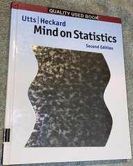 Mind on Statistics 2nd Edition by Jessica M. Utts & Robert F. Heckard HC, 2004